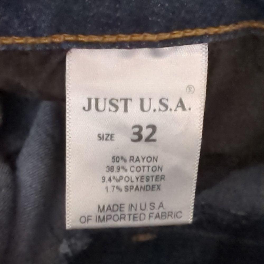 Just USA Dark Wash Skinny Jeans - Picture 7 of 7